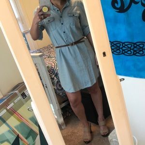 Chambray Dress